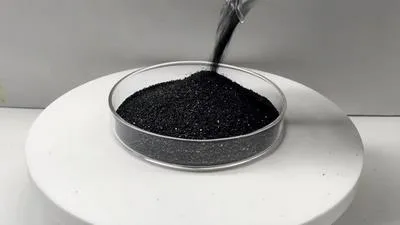 Chromite sand product display