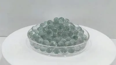 Glass beads product display